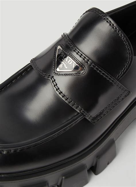 prada loafer dhgate|prada monolith loafers second hand.